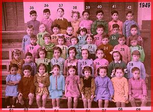 ECOLE BERTHELOT FILLES 1949 CP